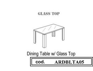 Стол обеденный 160, со стеклянной поверхностью, цвет ченый, лак