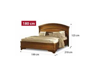 Кровать Botticelli 180x200 без изножья