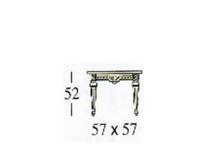 Квадратный столик с поверхностью из персидского мрамора