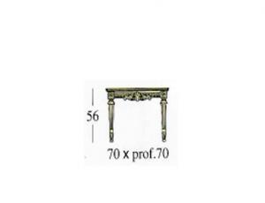Квадратный столик с поверхностью из персидского мрамора