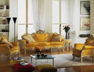 Мебельный гарнитур для гостиной  EFESO в стиле Людовика 16