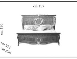 Кровать 160x200 коллекция DONATELLO
