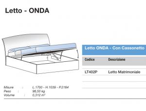 Кровать Onda 160 c подъемным механизмом, под матрац 160х195, без решетки