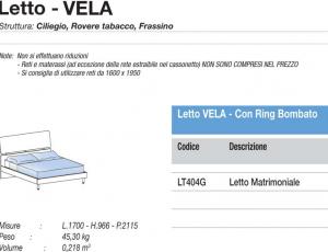 Кровать 160 VELA с ящиком для белья.