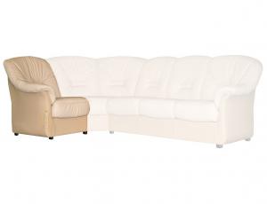 Секция одноместная, для углового дивана с лева от углового элемента.