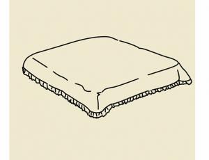 Стеганое одеяло для стандартной двуспальной кровати