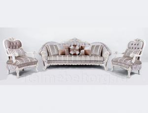 Комплект мебели Caterina: ( диван 3 + кресло -2шт. + столик)
