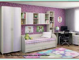 Детская (подростковая) мебель Валерия мебельная компания Лером