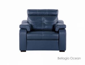 Кресло  Кельн кожа + эко/кожа Bellagio Ocean