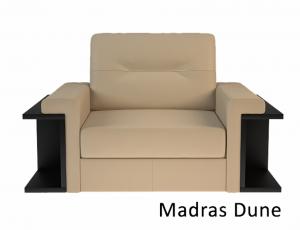 КОЖА 100%: Кресло Оксфорд, кожа Madras Dune
