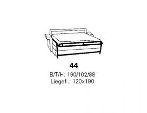 Коллекция мягкой мебели Sleepoly модель 2952 раздел ДИВАНЫ фабрика Himolla