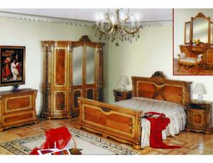  СПАЛЬНЯ Imperial (Шкаф+ кровать+ 2 тумбочки+ туалетный столик с зеркалом)
