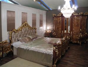  Спальня Regal (Кровать + Шкаф 4дв+ 2 тумбочки+Туал стол+ табурет)