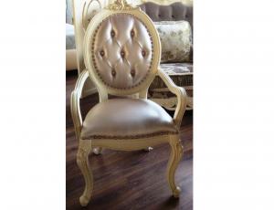 Кресло обитое "Милано" обивка - беж. экокожа (60х66х107 см) цвет: Слоновая кость, в разобр. виде