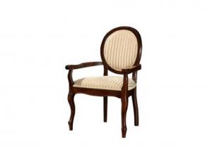 FIONA (Фиона)  Классический итальянский стул с подлокотниками (кресло) с элегантными мягкими сидением и спинкой
