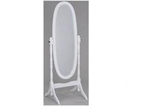 Зеркало напольное (58,5х2х150h см) цвет: Белый