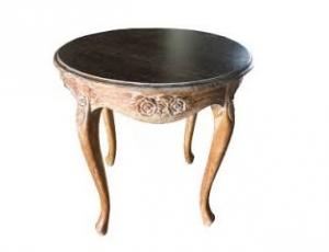 Столик чайный (60х60х62 см) цвет: Античный бежевый