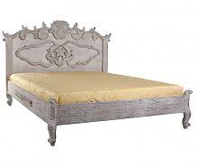 Кровать "VERSAILLE" (160х200 см) цвет: Античный серый
