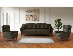 Комплект мягкой мебели Pover Zen 09 (диван 3-х местный, 2 кресла)