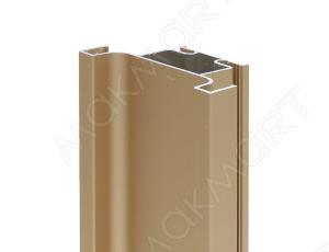 Ручка Gola Trend профиль вертикальный, промежуточный, хлыст 4700 mm,  цвет черный, алюминий, белый, золото.