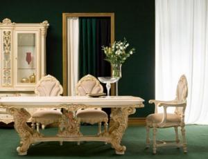 Мебельный гарнитур для столовой FIDIA в стиле Людовика 16