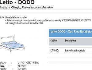 Кровать 160 DODO.