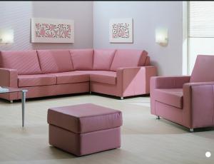 комплект мебели Вашингтон, диван 3х местный местный с механизмом + 2 кресла, в ткани (на выбор)