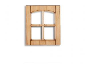 Фасад витрина с решеткой 4 ячейки