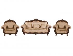 Комплект Малетти : диван 3х местный + 2 кресла