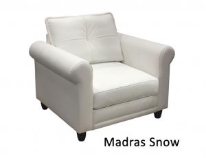 КОЖА 100%: Кресло Франческо , кожа Madas Snow