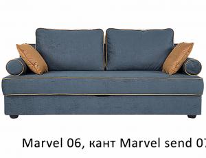 В ТКАНИ: Диван Корсика 3-местный (с кантом), ткань Marvel 06