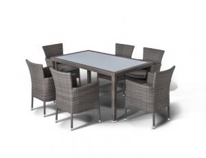 Обеденная группа Бергамо— стол + 6 стульев