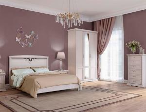 Спальня Лоренцо цвет вишня фабрика Miassmobili