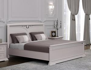 Кровать двойная с ножной спинкой, спальное место 2000х1600 Лоренцо